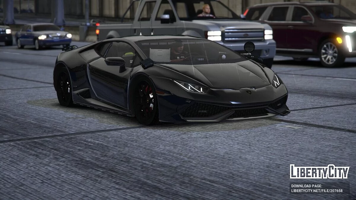 Lamborghini Huracan Speed Enforcement Unit Unmarked / جي تي أي 5