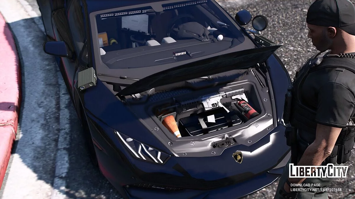 Lamborghini Huracan Speed Enforcement Unit Unmarked / جي تي أي 5