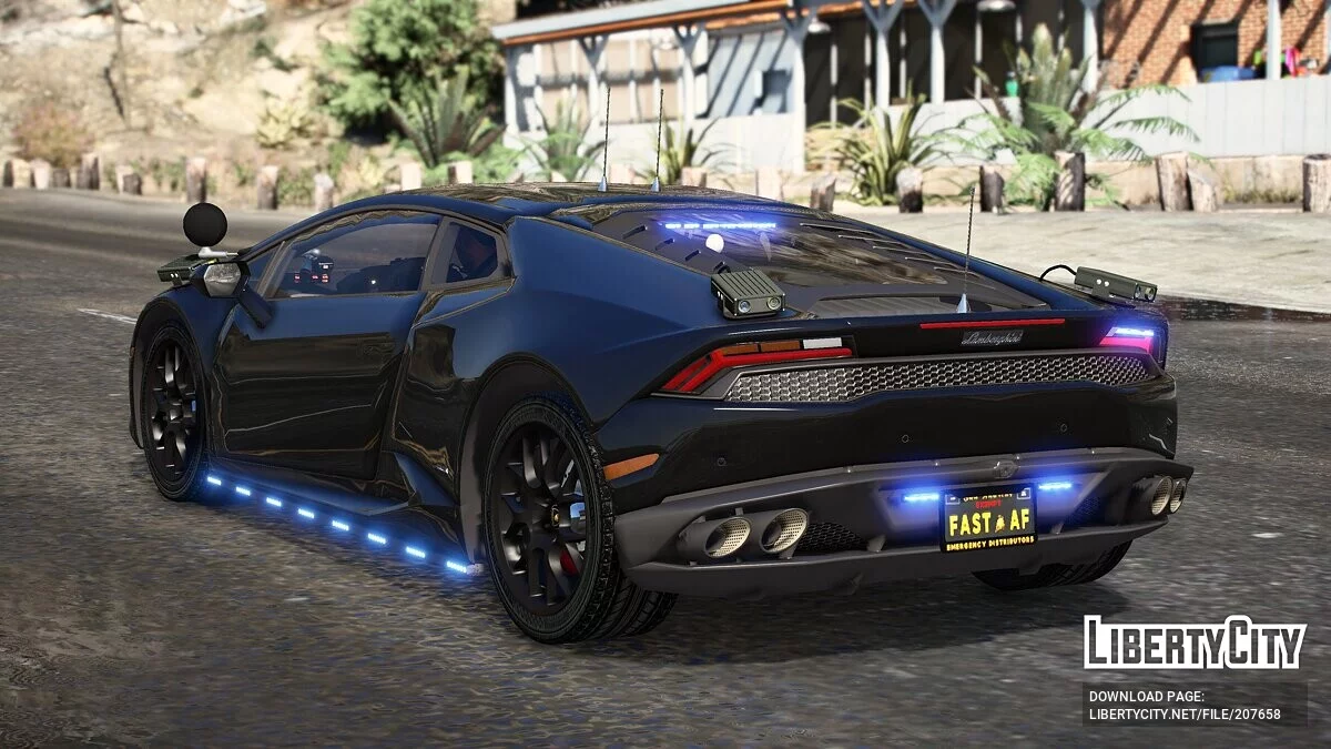 Lamborghini Huracan Speed Enforcement Unit Unmarked / جي تي أي 5