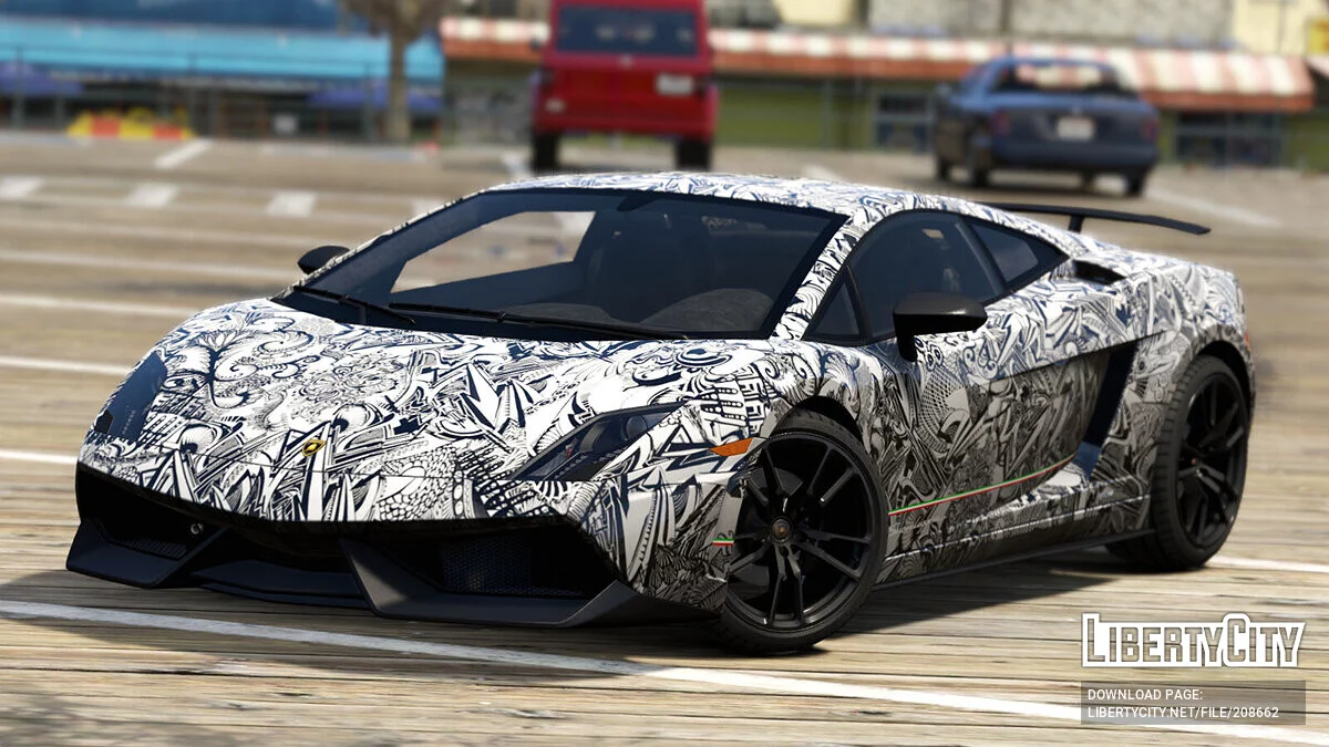 Lamborghini Gallardo LP570-4 Graffiti / GTA 5