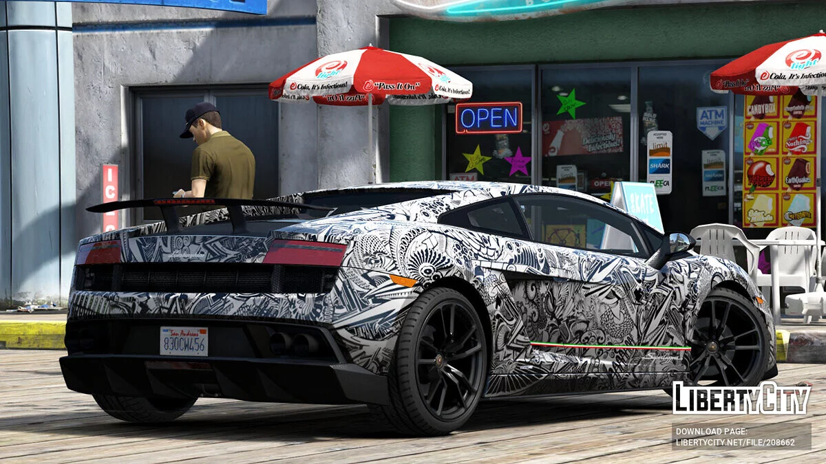 Lamborghini Gallardo LP570-4 Graffiti / GTA 5
