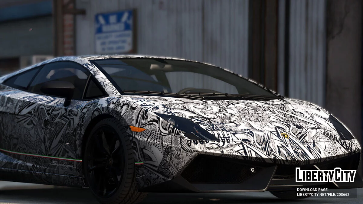 Lamborghini Gallardo LP570-4 Graffiti / GTA 5