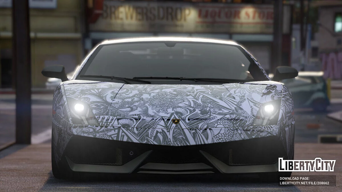 Lamborghini Gallardo LP570-4 Graffiti / GTA 5