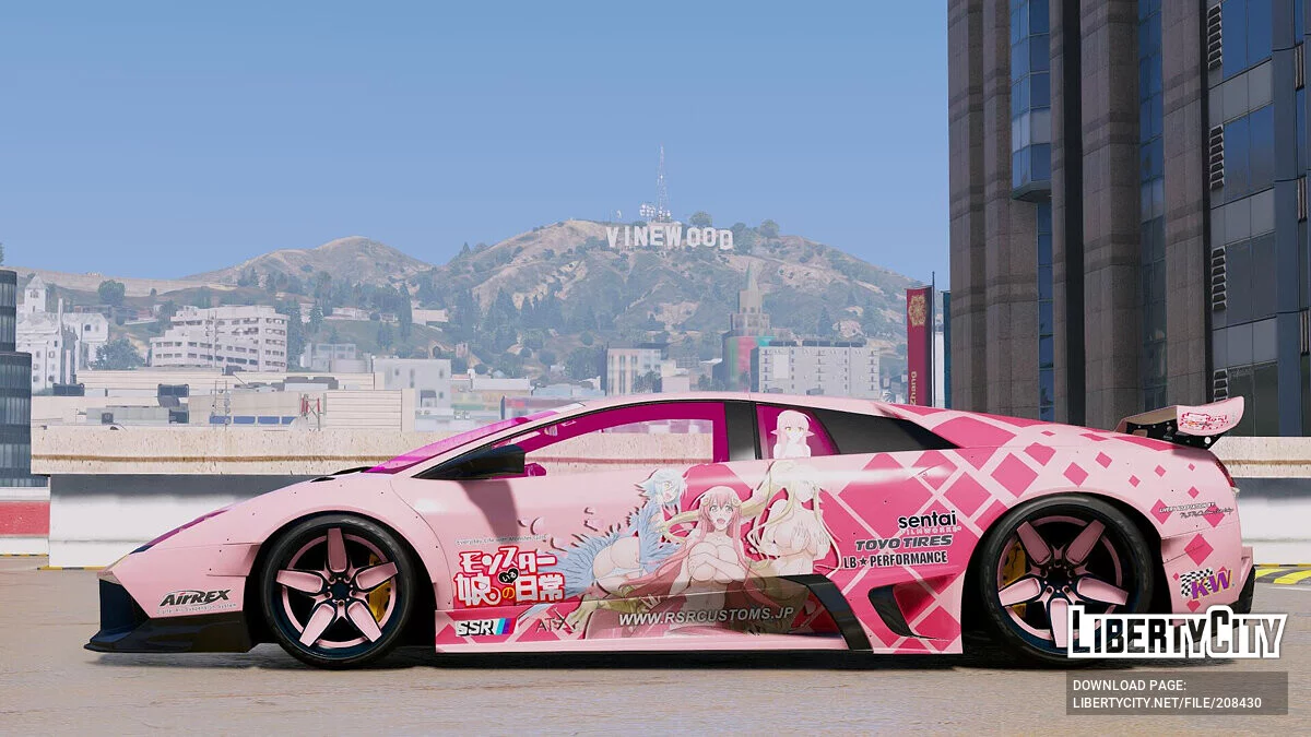 Lamborghini Murcielago Monster Musume Itasha / GTA 5