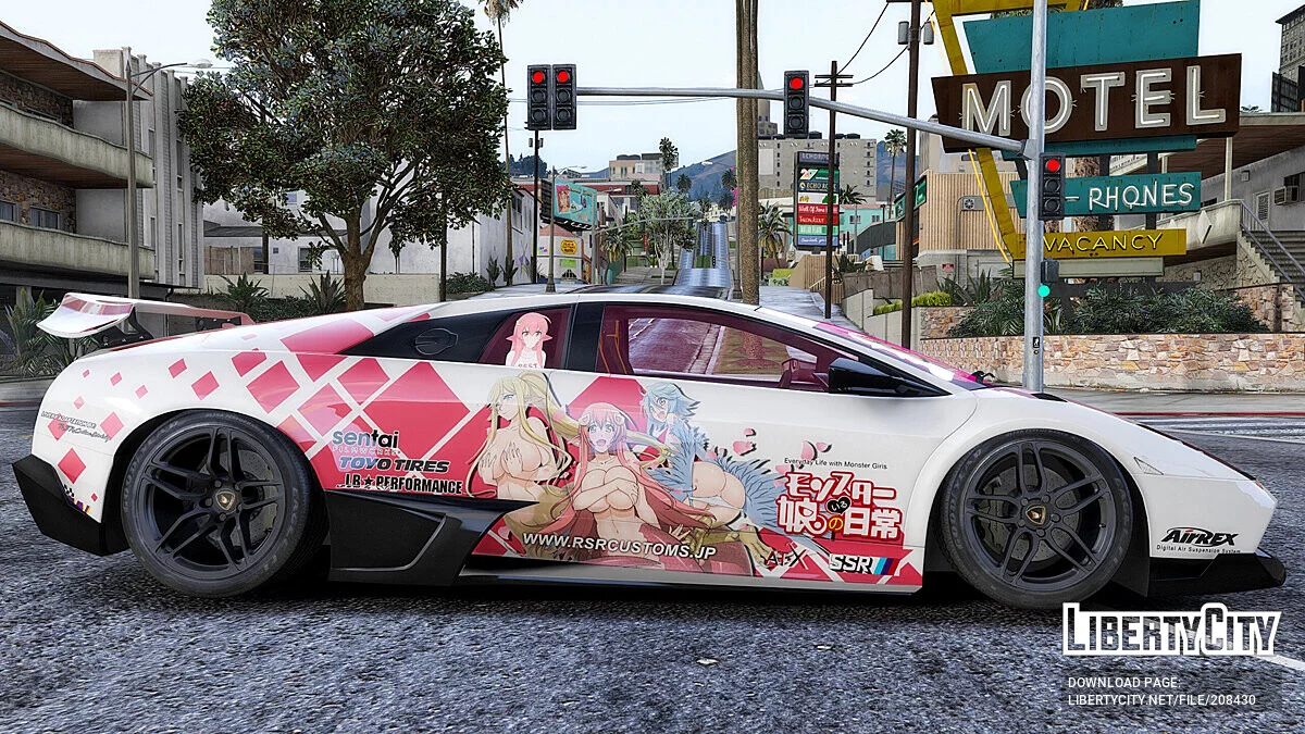 Lamborghini Murcielago Monster Musume Itasha / GTA 5