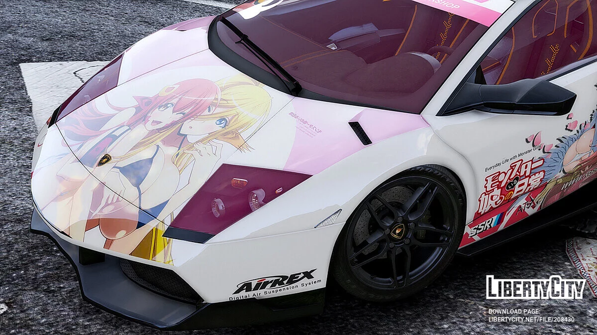 Lamborghini Murcielago Monster Musume Itasha / GTA 5