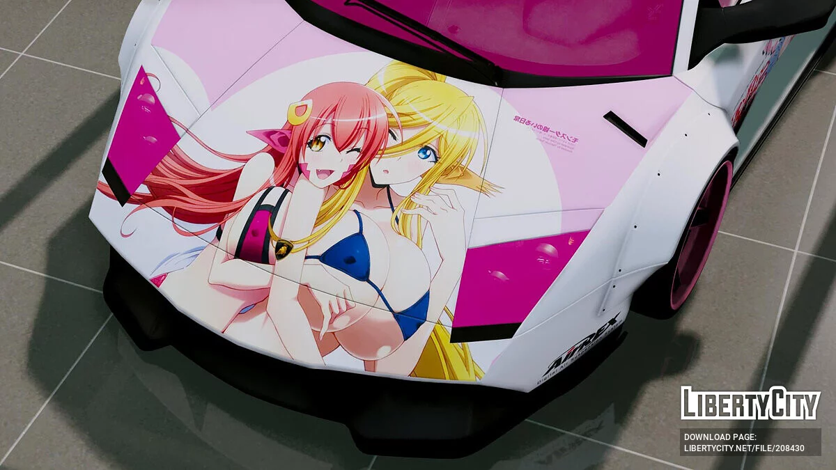 Lamborghini Murcielago Monster Musume Itasha / GTA 5