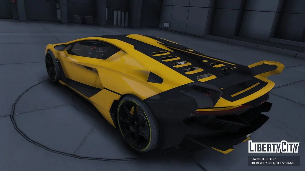 Lamborghini SC18 Alston v1.1 / GTA 5