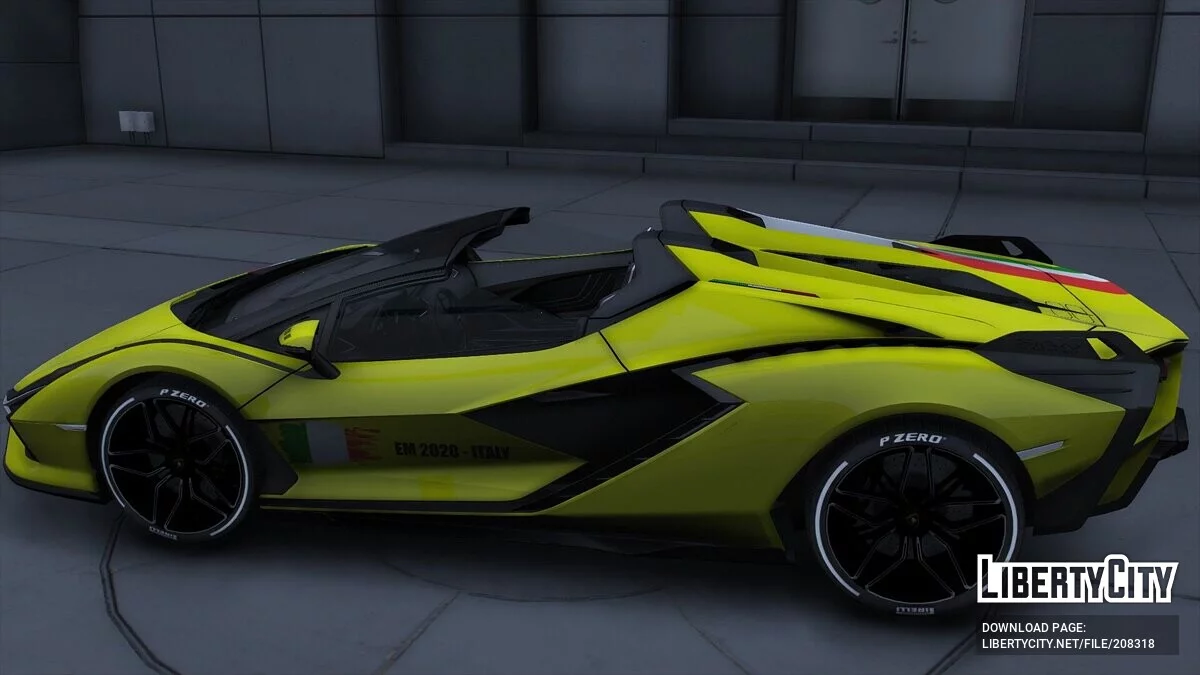 Lamborghini Sian Roadster EM 2020 ITALY / GTA 5