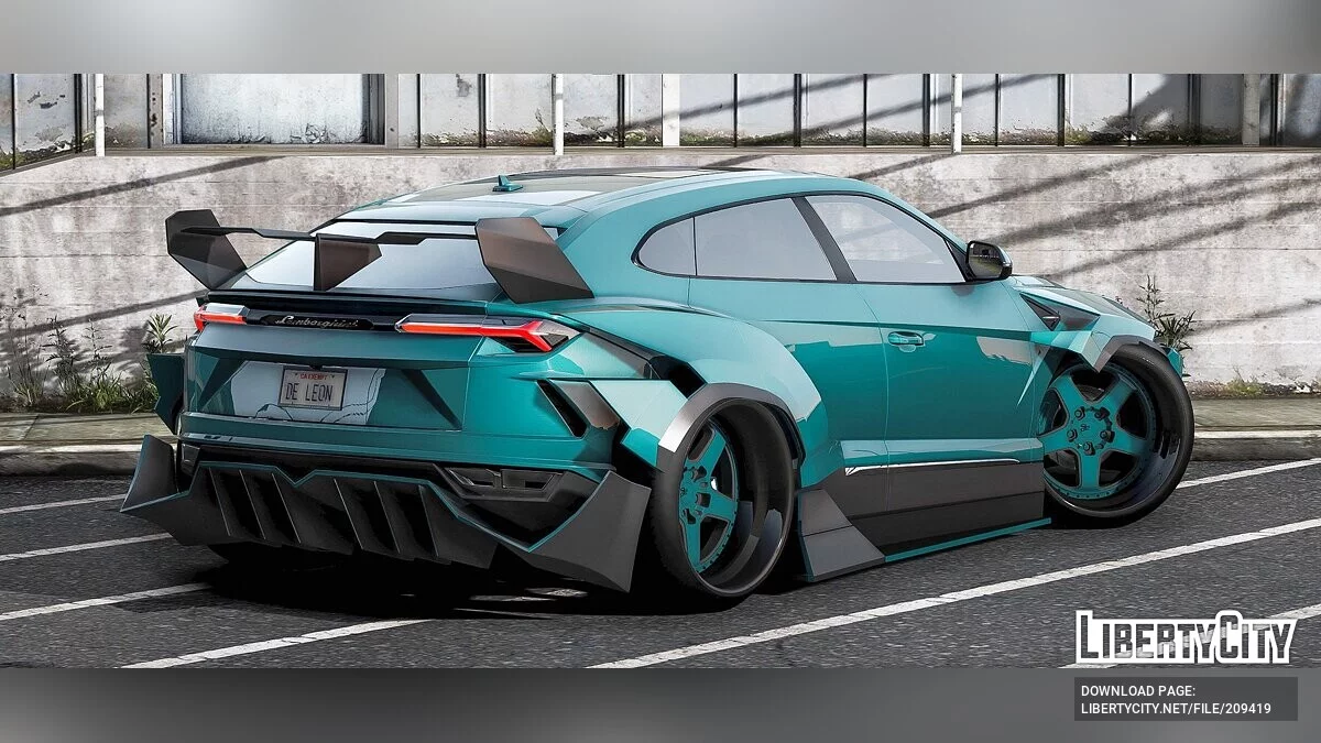 Custom Lamborghini Urus Widebody / GTA 5