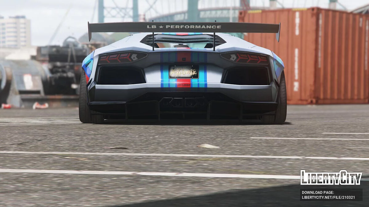 Lamborghini Aventador LP700-4 LibertyWalk Martini Kaplama / GTA 5