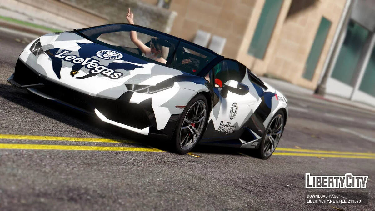 2017 Lamborghini Huracan Spyder Leovegas / GTA 5
