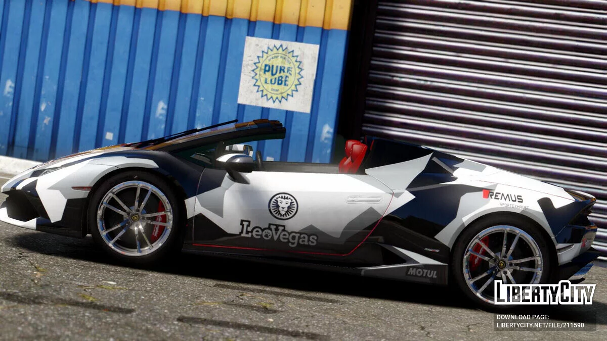 2017 Lamborghini Huracan Spyder Leovegas / GTA 5