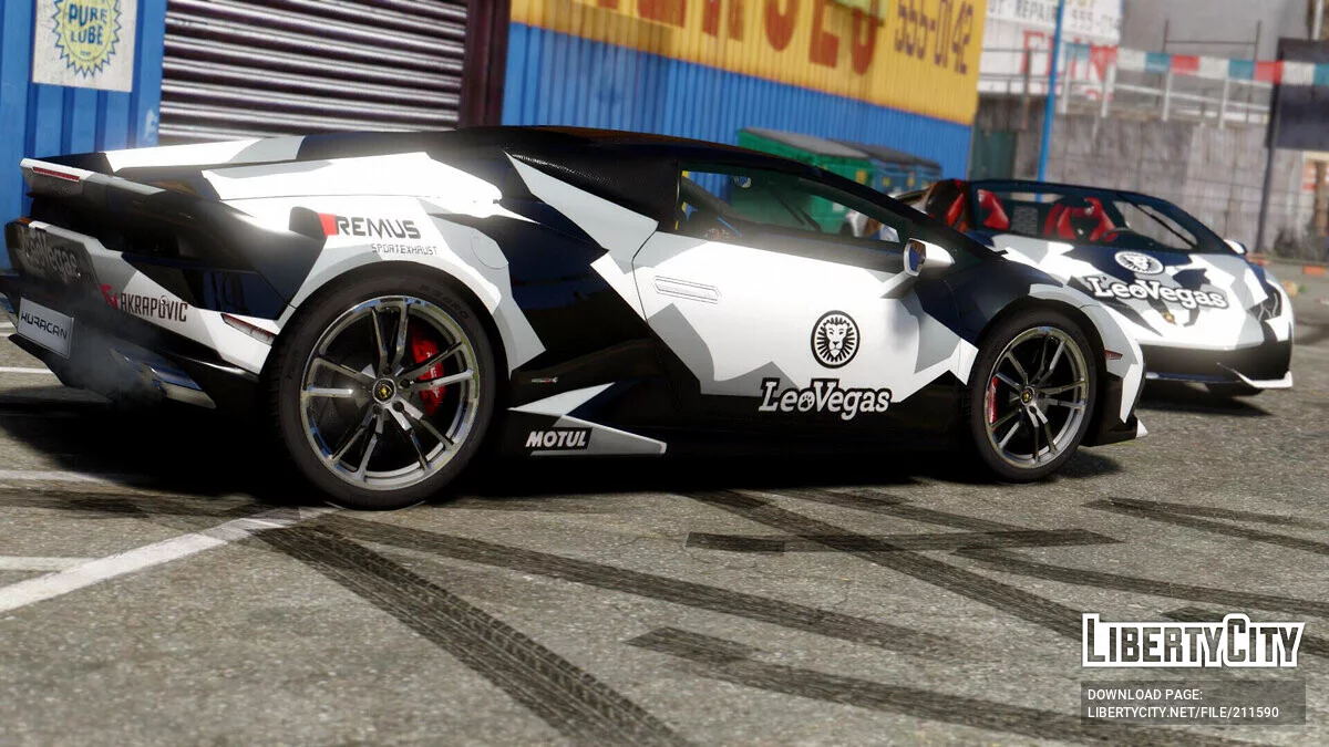 2017 Lamborghini Huracan Spyder Leovegas / GTA 5