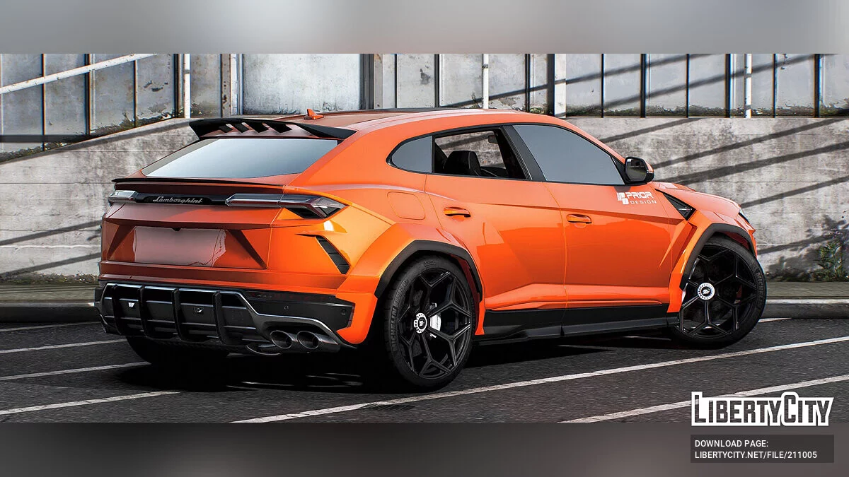 Lamborghini Urus Prior Design 6 Seater Slider / GTA 5