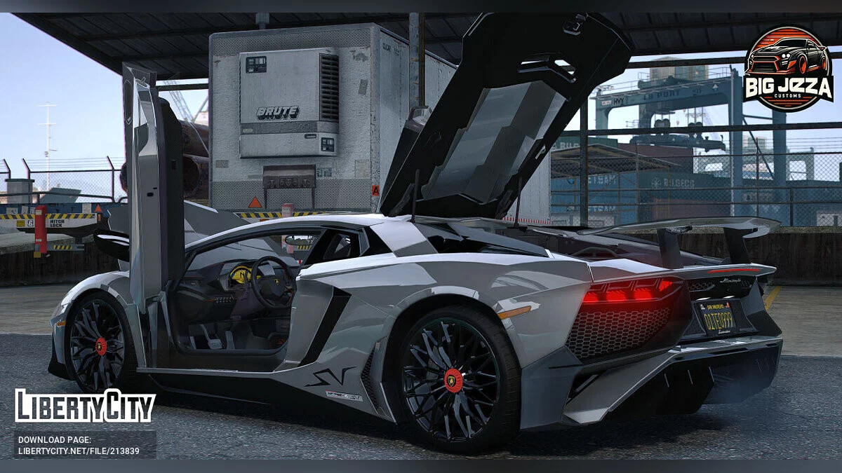 Lamborghini Aventador LP750-4 SV 2016 v1.0 / GTA 5