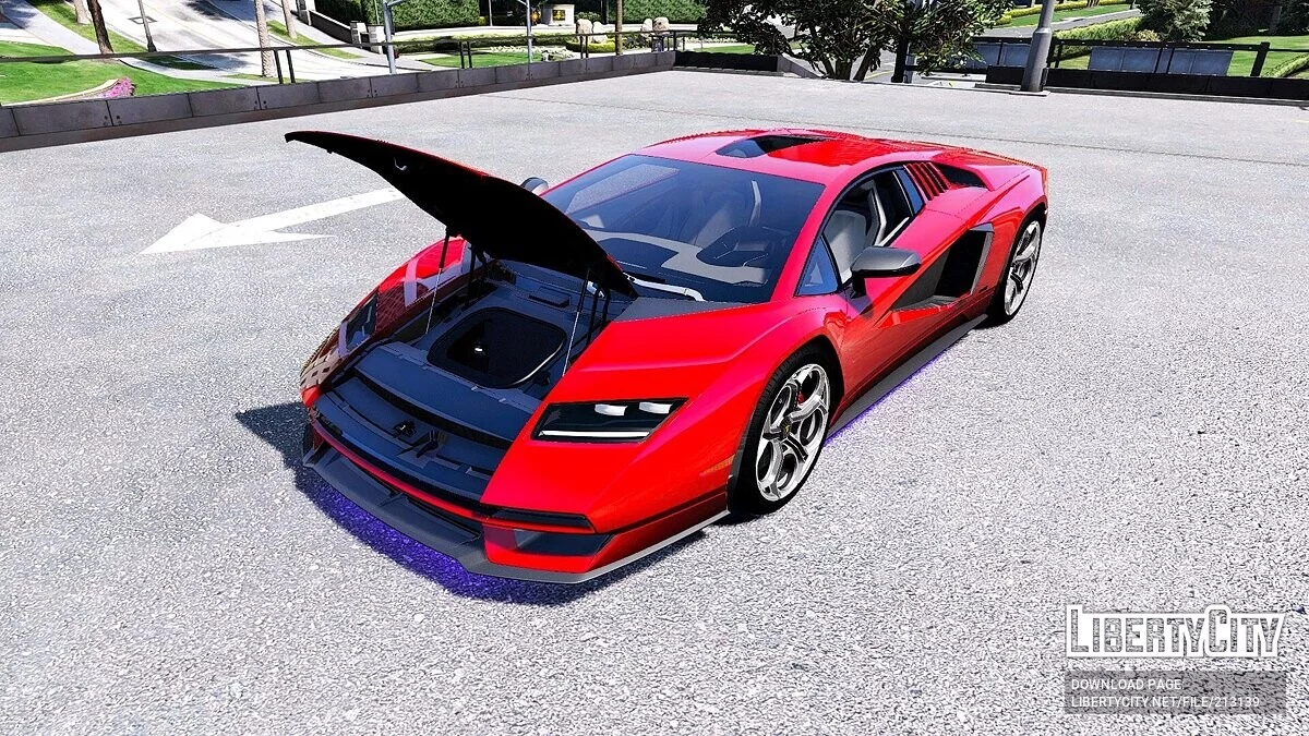 Lamborghini Countach LPI 800-4 v1.0 / GTA 5