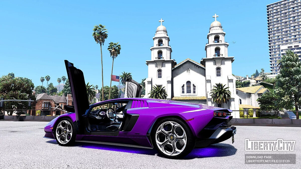 Lamborghini Countach LPI 800-4 v1.0 / GTA 5