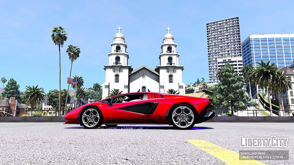 Lamborghini Countach LPI 800-4 v1.0 / GTA 5