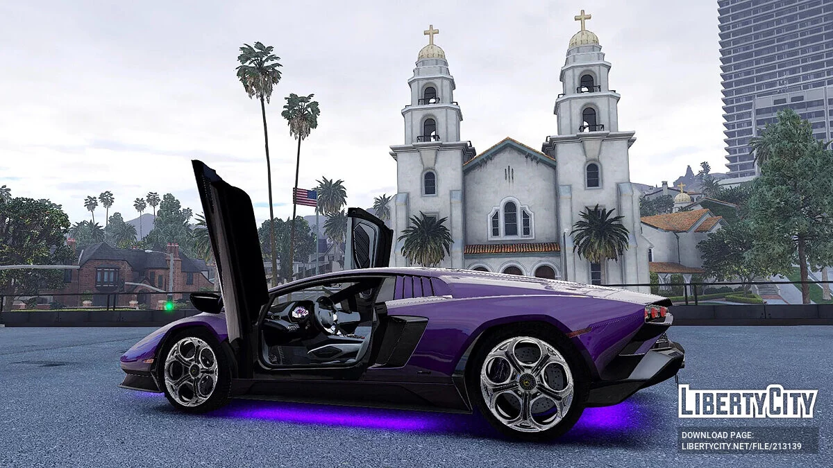 Lamborghini Countach LPI 800-4 v1.0 / GTA 5
