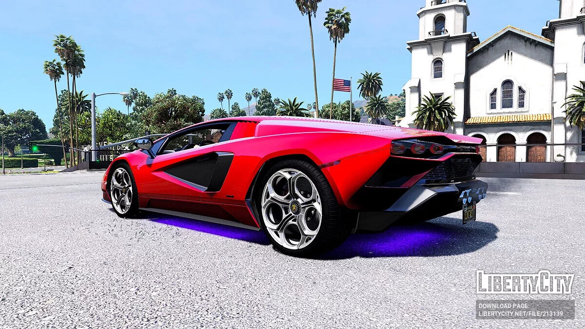 Lamborghini Countach LPI 800-4 v1.0 / GTA 5