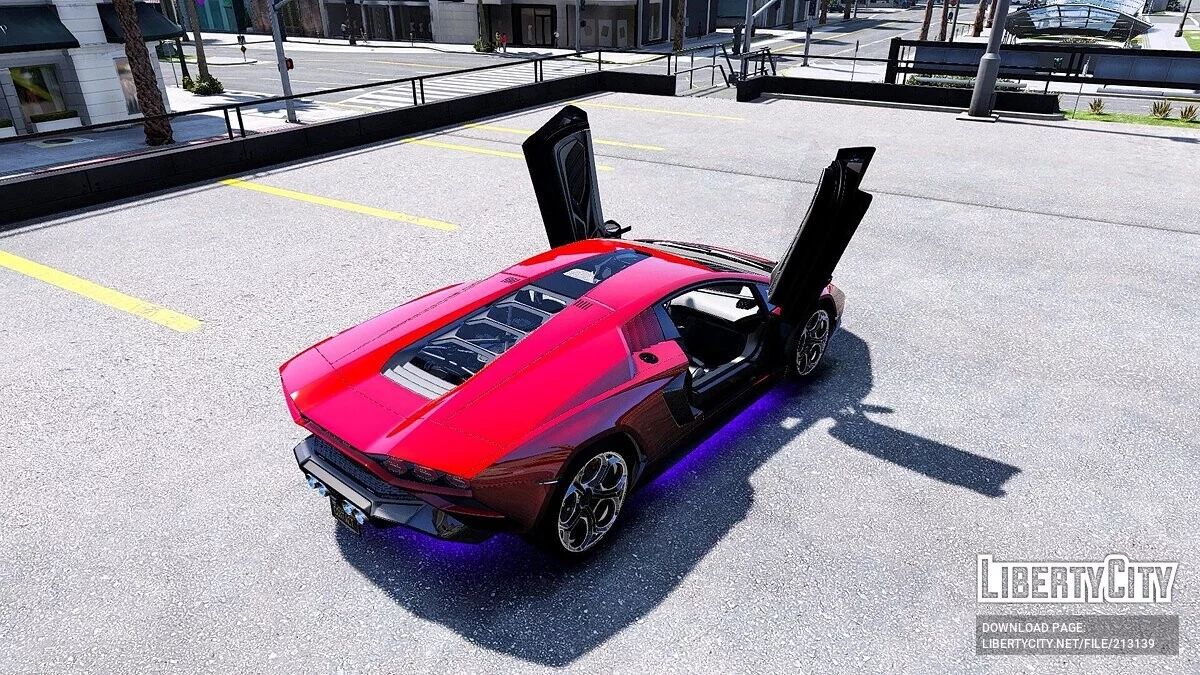 Lamborghini Countach LPI 800-4 v1.0 / GTA 5
