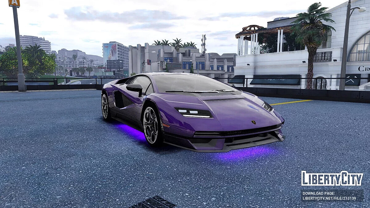 Lamborghini Countach LPI 800-4 v1.0 / GTA 5