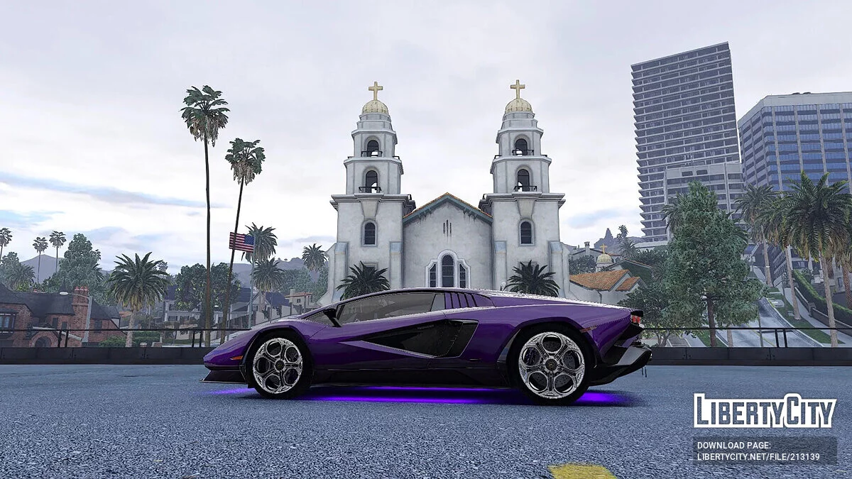 Lamborghini Countach LPI 800-4 v1.0 / GTA 5
