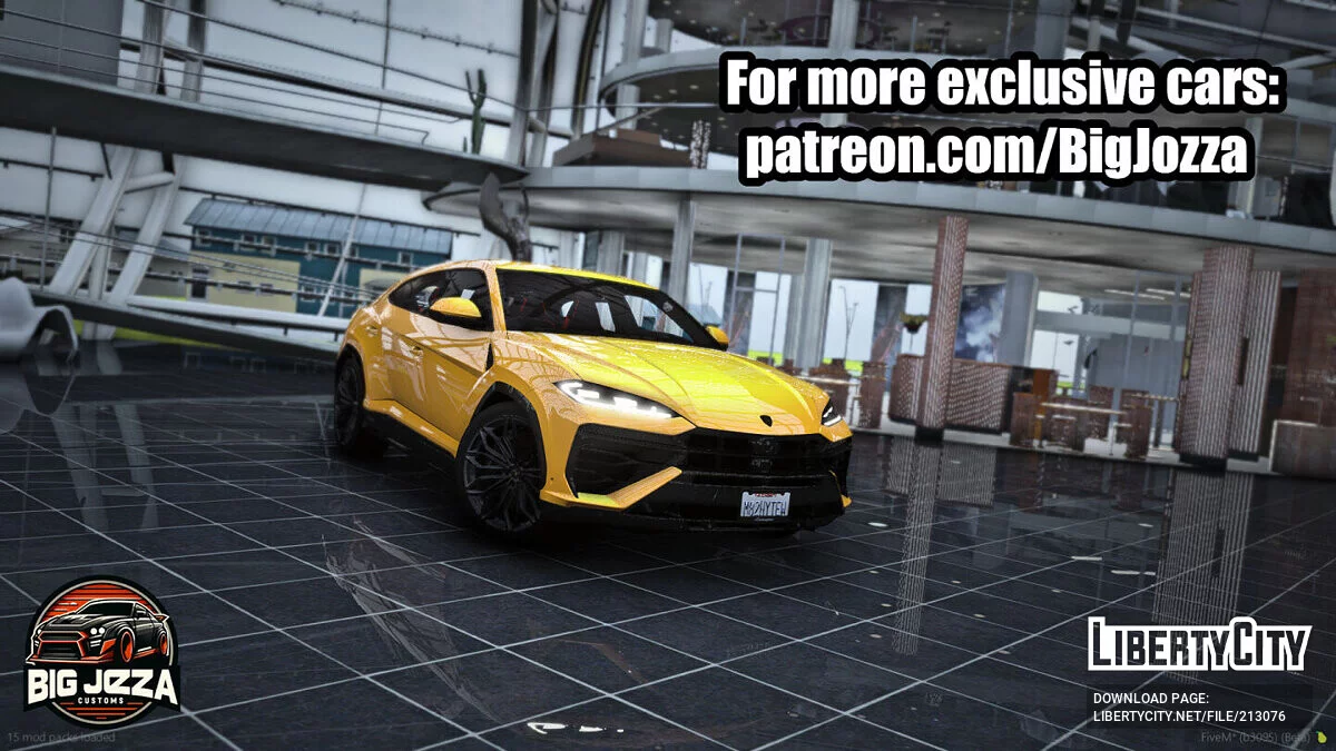 Lamborghini Urus SE 2024 v1.0 / GTA 5