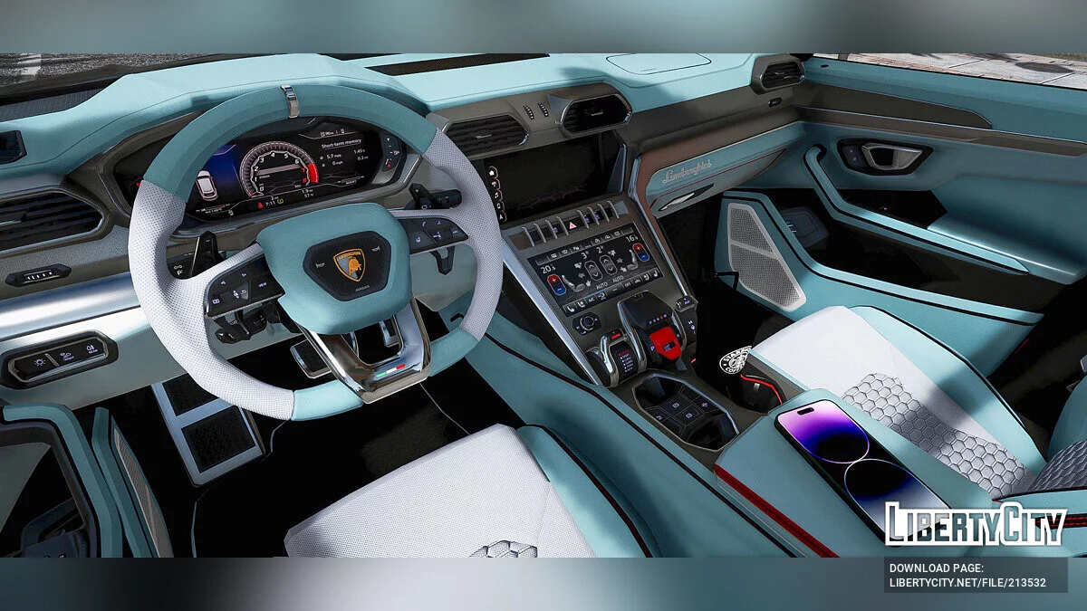 Lamborghini Urus Venatus Mansory Tiffany / GTA 5
