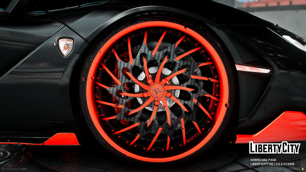 2017 Lamborghini Centenario On Rucci Ounces / GTA 5