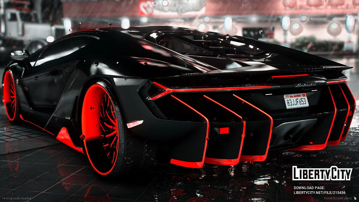 2017 Lamborghini Centenario On Rucci Ounces / GTA 5