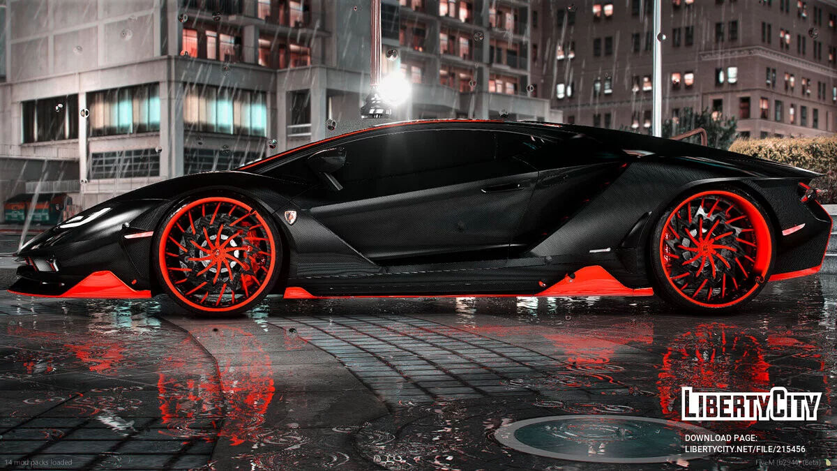 2017 Lamborghini Centenario On Rucci Ounces / GTA 5