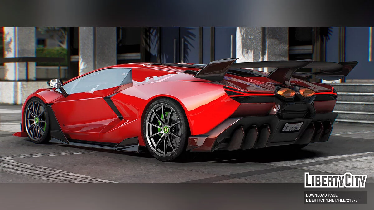 2024 لامبورغيني أفينتادور SVJ خليفة هياكيد / جي تي أي 5