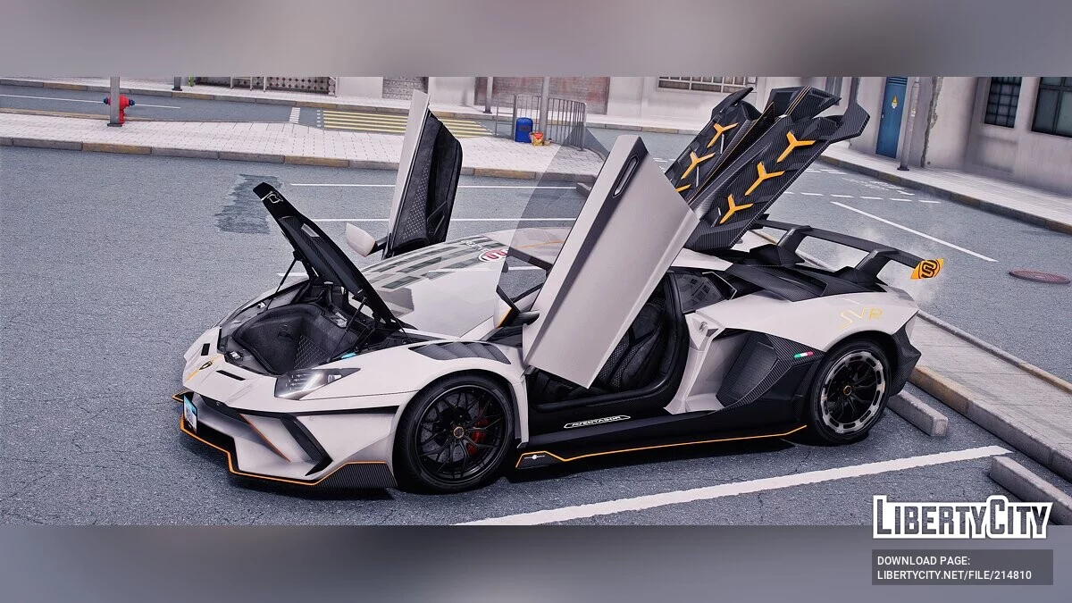 Lamborghini Aventador SVJ Creative LP / GTA 5