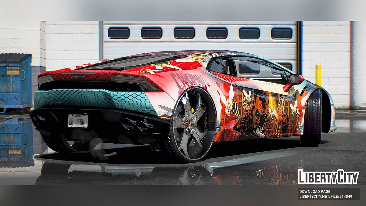 Lamborghini Huracan LP610 Livery / GTA 5