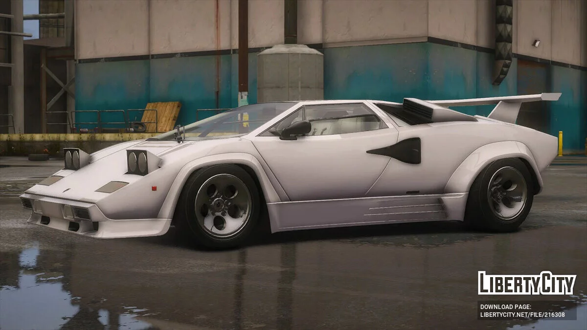 Lamborghini Countach 5000QV 1985 / GTA 5