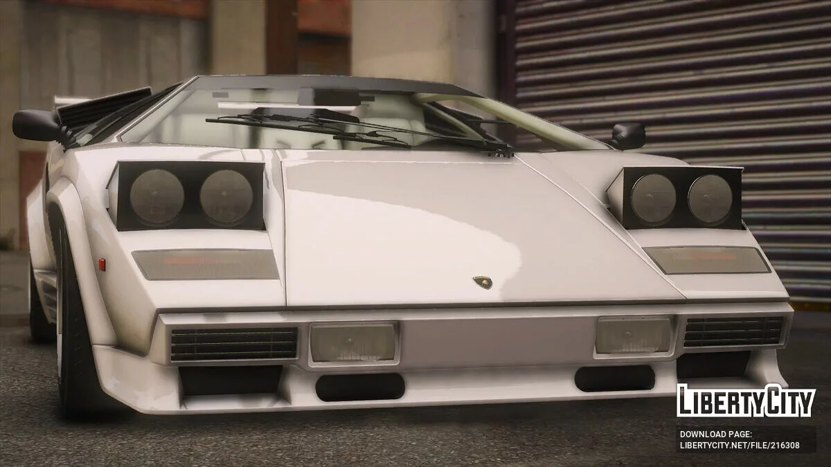 Lamborghini Countach 5000QV 1985 / GTA 5
