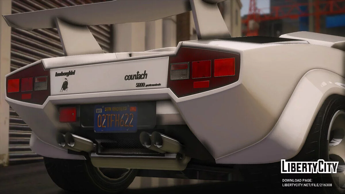 Lamborghini Countach 5000QV 1985 / GTA 5