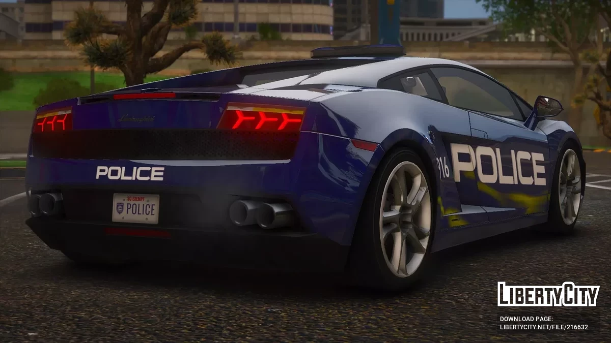 2008 Lamborghini Gallardo LP 560-4 SCPD v1.0 / GTA 5