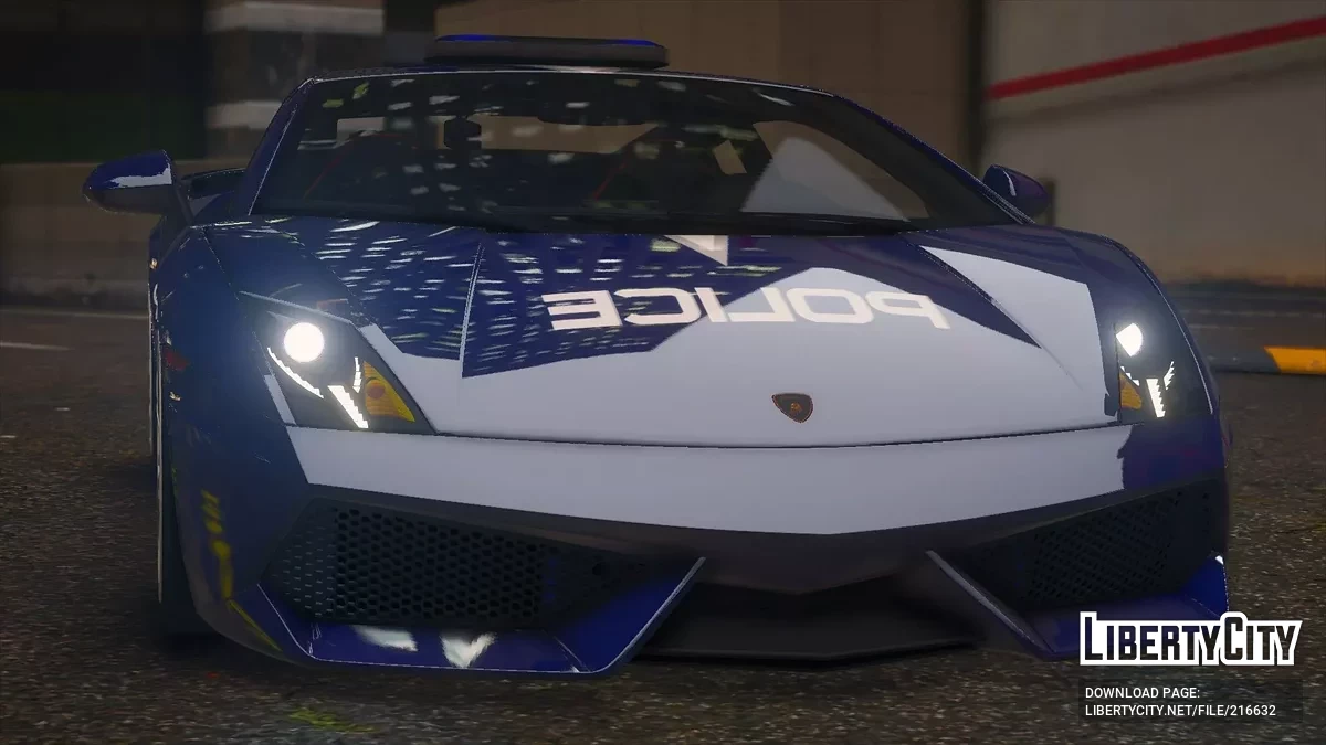 2008 Lamborghini Gallardo LP 560-4 SCPD v1.0 / GTA 5