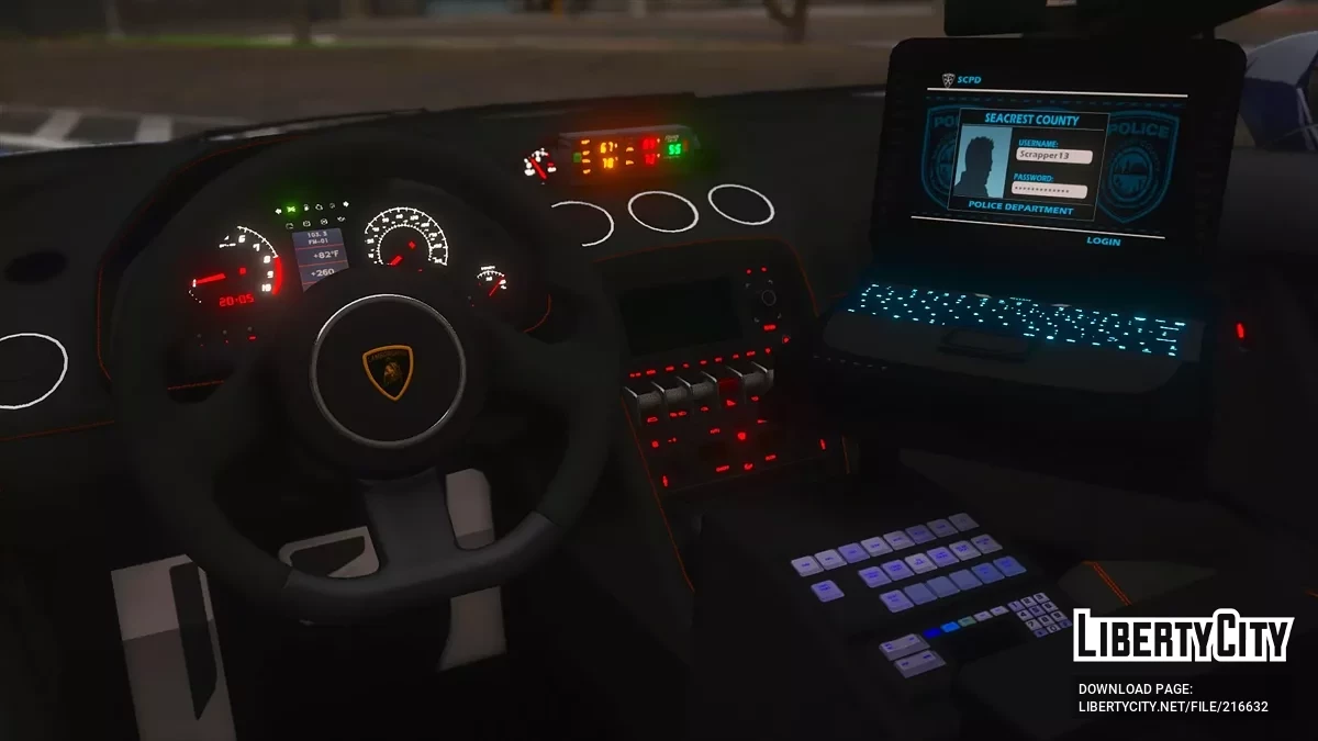 2008 Lamborghini Gallardo LP 560-4 SCPD v1.0 / GTA 5