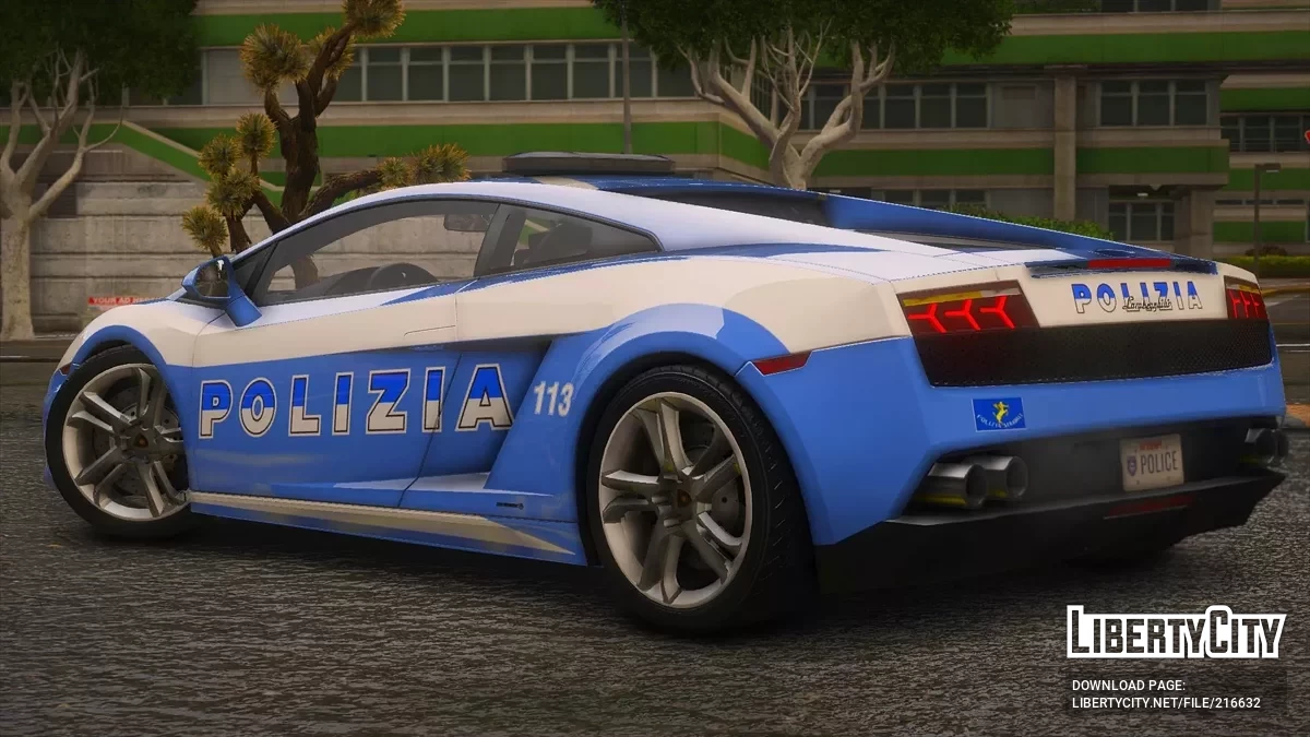 2008 Lamborghini Gallardo LP 560-4 SCPD v1.0 / GTA 5
