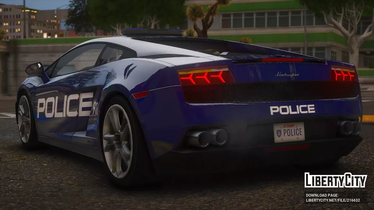 2008 Lamborghini Gallardo LP 560-4 SCPD v1.0 / GTA 5