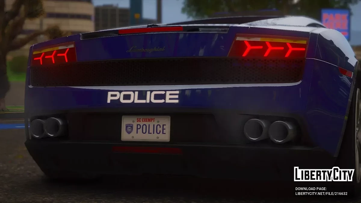 2008 Lamborghini Gallardo LP 560-4 SCPD v1.0 / GTA 5