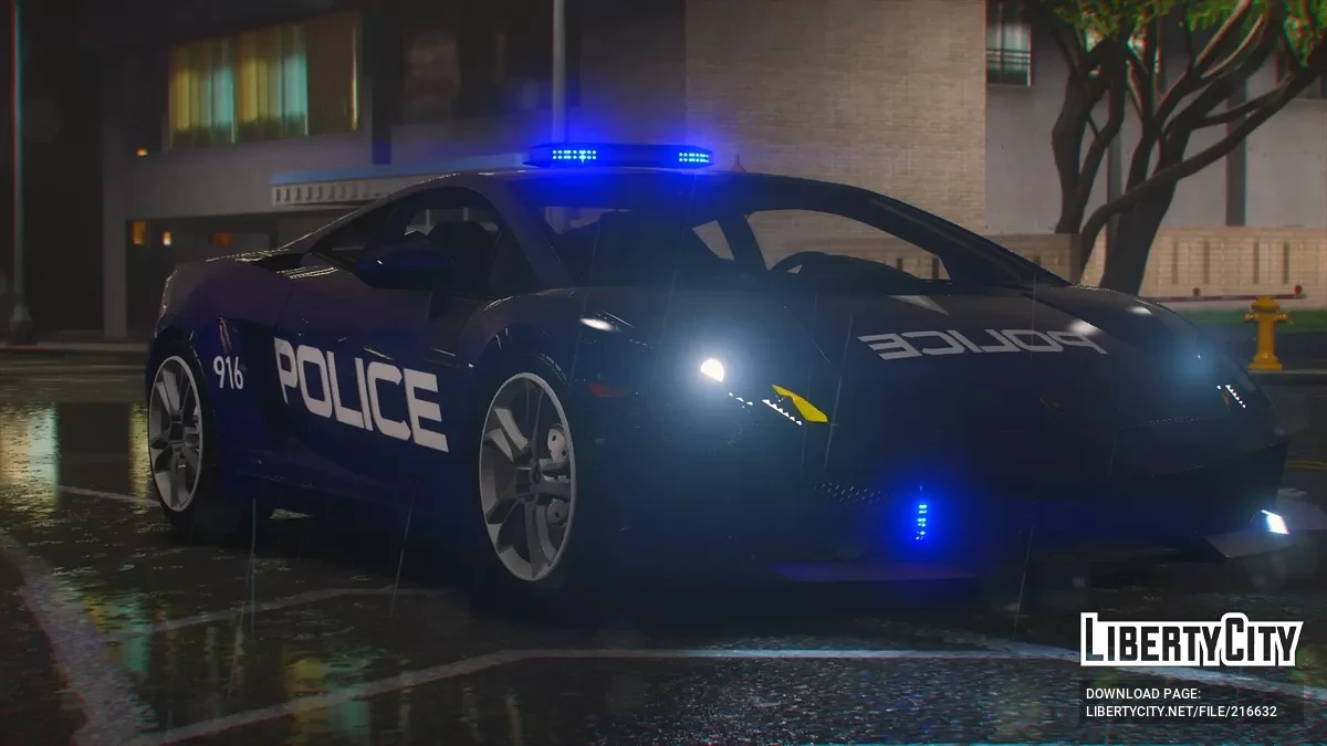 2008 Lamborghini Gallardo LP 560-4 SCPD v1.0 / GTA 5