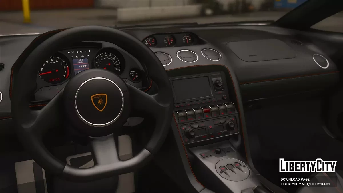 2008 Lamborghini Gallardo LP 560-4 v1.0 / GTA 5