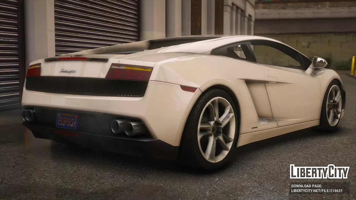 2008 Lamborghini Gallardo LP 560-4 v1.0 / GTA 5