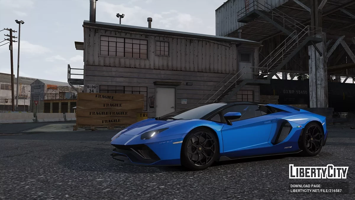 2022兰博基尼Aventador Ultimae LP780-4敞篷车 / GTA 5