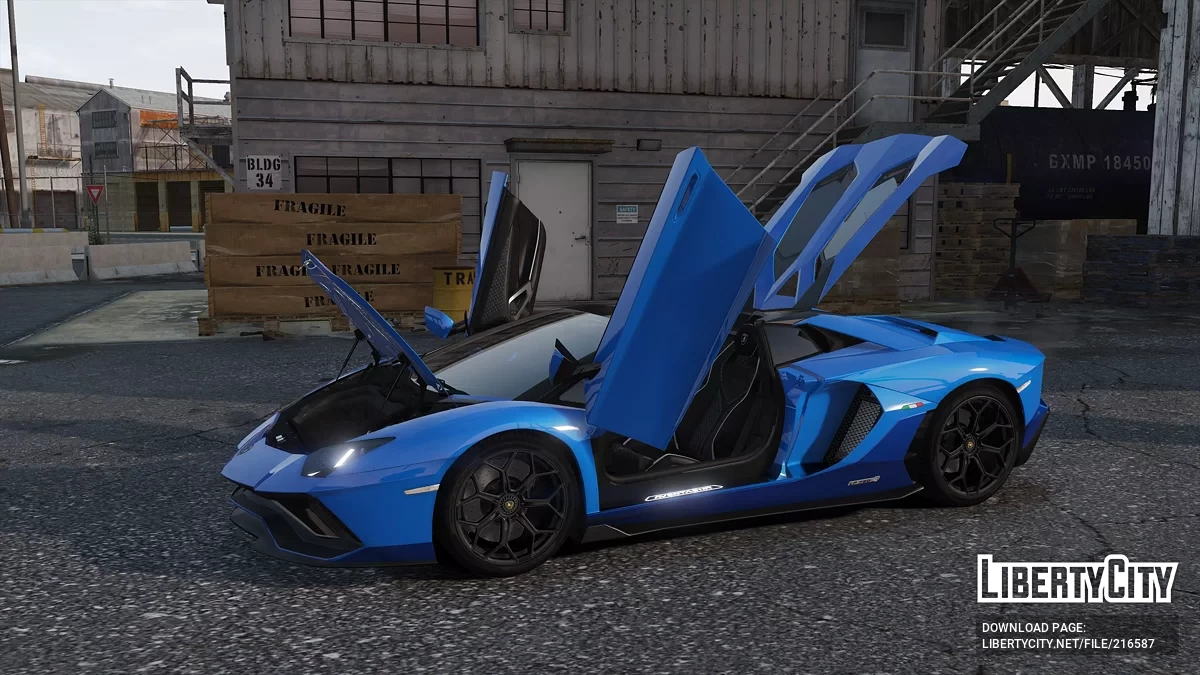 2022兰博基尼Aventador Ultimae LP780-4敞篷车 / GTA 5